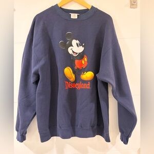 Vintage Disneyland Navy Blue Sweatshirt